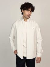 Camisa Tommy Hilfiger Regular Sandalwood/White L Camisas